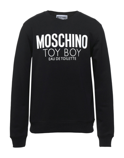 Moschino Sweatshirts In Black