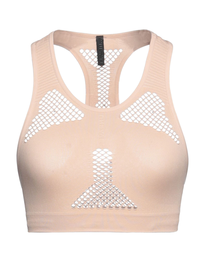 Ben Taverniti Unravel Project Woman Top Beige Size S Polyamide, Elastane