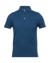 Heritage Polo Shirts In Blue