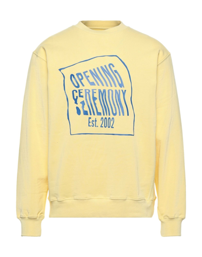 Opening Ceremony Sweatshirts In Yellow