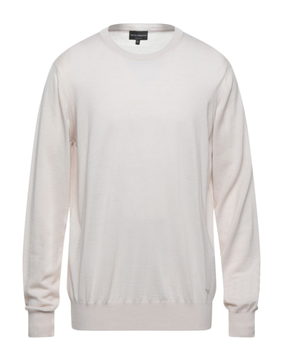 Emporio Armani Sweaters In White