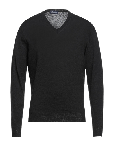 Drumohr Sweaters In Black