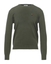 Heritage Sweaters In Military Green