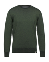 H953 Sweaters In Military Green