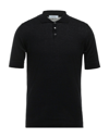 Alpha Studio Sweaters In Black