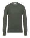 Alpha Studio Sweaters In Green