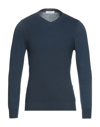 Alpha Studio Sweaters In Dark Blue