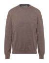 Drumohr Sweaters In Brown