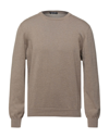 Drumohr Sweaters In Light Brown