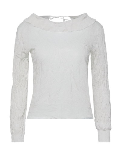 Mauro Grifoni Sweaters In Light Grey