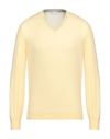 Brunello Cucinelli Sweaters In Yellow