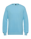 Fedeli Sweaters In Blue