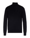 Bagutta Man Turtleneck Midnight Blue Size L Merino Wool, Acrylic In Dark Blue