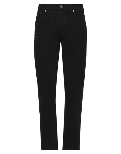DEPARTMENT FIVE DEPARTMENT 5 MAN PANTS BLACK SIZE 35 COTTON, ELASTANE