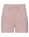 Please Shorts & Bermuda Shorts In Light Pink