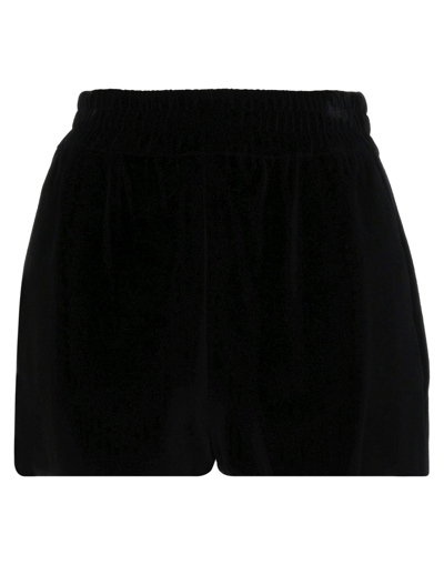 Boutique Moschino Woman Shorts & Bermuda Shorts Black Size 0 Cotton, Polyamide