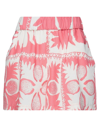 Red Valentino Woman Shorts & Bermuda Shorts Coral Size 4 Polyester, Cotton