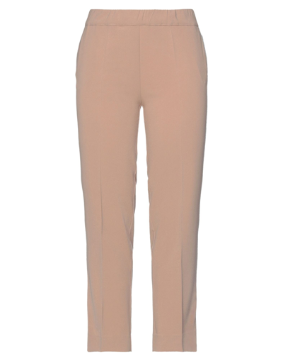 D-exterior Pants In Beige