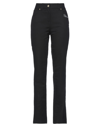 CLIPS MORE CLIPS MORE WOMAN PANTS BLACK SIZE 8 COTTON, ELASTANE