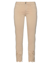 Liu •jo Pants In Beige