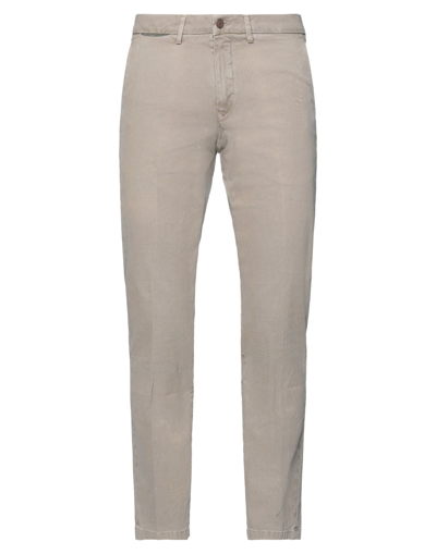 IL DROP IL DROP MAN PANTS BEIGE SIZE 36 COTTON, ELASTANE