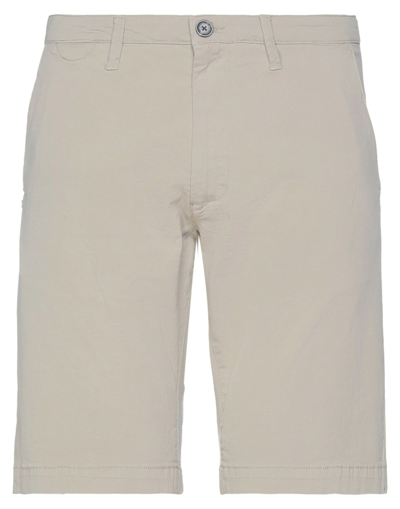 Recycled Art World Man Shorts & Bermuda Shorts Beige Size 31 Cotton, Elastane