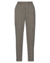 Manila Grace Womens Black / Beige Pants In Beige