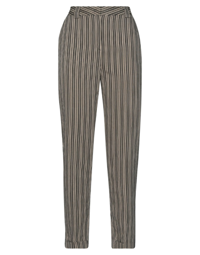 Manila Grace Womens Black / Beige Pants