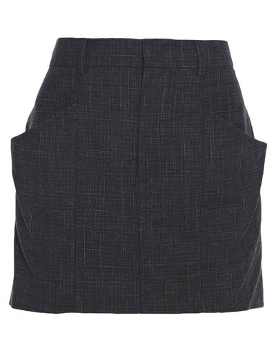 Isabel Marant Étoile Mini Skirts In Grey