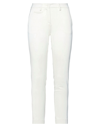 Mason's Woman Pants Ivory Size 4 Polyamide, Elastane In White