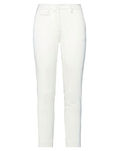 MASON'S MASON'S WOMAN PANTS IVORY SIZE 6 POLYAMIDE, ELASTANE