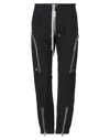 Rick Owens Bauhaus-inspired Cargo Pants With Elastic Waistband In Black