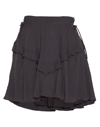 Isabel Marant Étoile Jorena Asymmetric-hem Mini Skirt In Grey