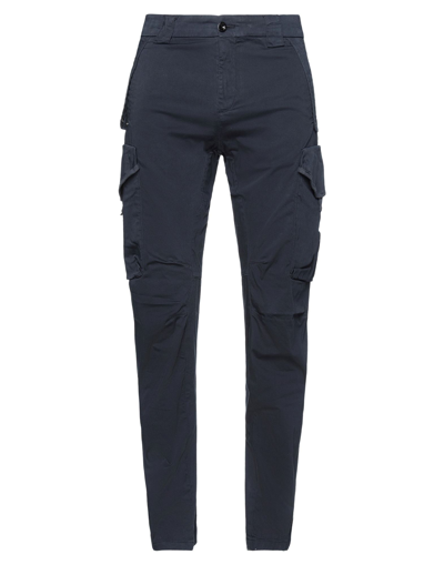 C.p. Company Pants In Dark Blue