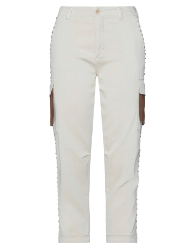 Mason's Cropped Pants In White