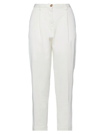 Manila Grace Pants In White