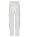 FORTE DEI MARMI COUTURE FORTE DEI MARMI COUTURE WOMAN PANTS WHITE SIZE 6 COTTON, ELASTANE