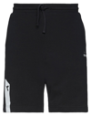 Diadora Man Shorts & Bermuda Shorts Black Size M Cotton