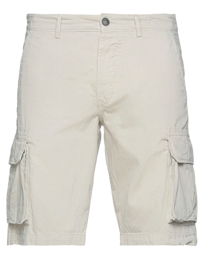 40weft Man Shorts & Bermuda Shorts Ivory Size 28 Cotton In White