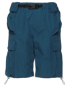 Bonsai Man Shorts & Bermuda Shorts Deep Jade Size S Cotton, Polyamide In Green