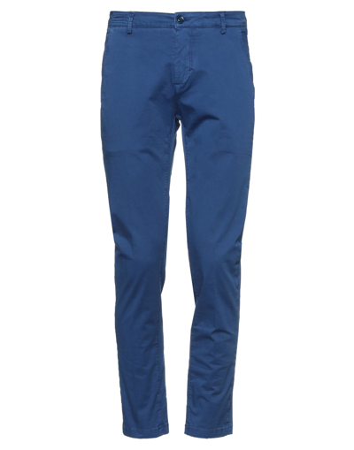 Yan Simmon Pants In Blue