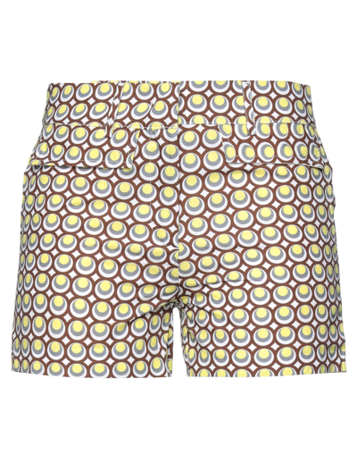 Attic And Barn Woman Shorts & Bermuda Shorts Yellow Size 6 Cotton