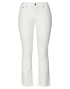 Care Label Jeans In White