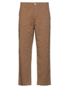 BSBEE BSBEE MAN PANTS CAMEL SIZE 38 COTTON