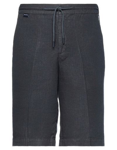 04651/a Trip In A Bag Man Shorts & Bermuda Shorts Steel Grey Size M Linen