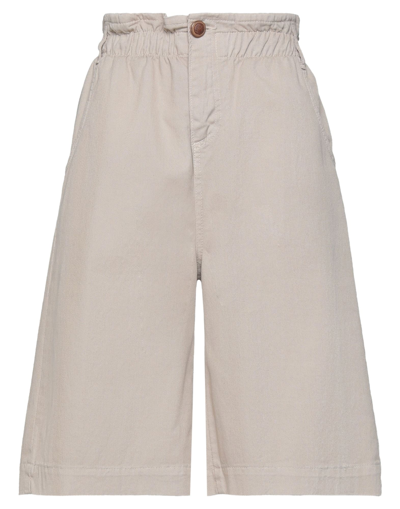 Brand Unique Woman Shorts & Bermuda Shorts Beige Size 0 Cotton