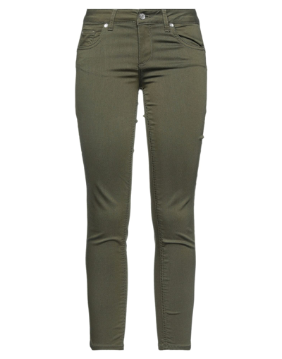 Liu •jo Pants In Military Green