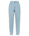 People (+)  Woman Jeans Blue Size 26 Cotton In Blue