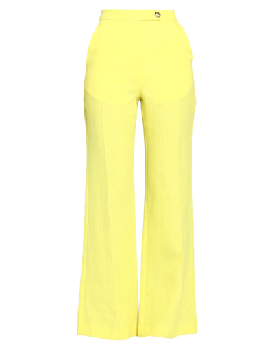 Solotre Pants In Yellow