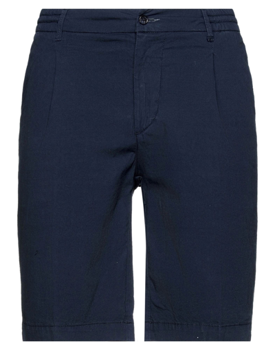 0/zero Construction Man Shorts & Bermuda Shorts Midnight Blue Size 30 Cotton, Elastane